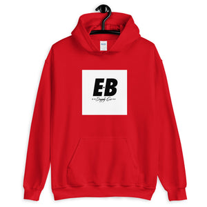 EB Logo Hoodie - White